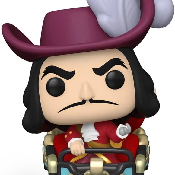 FUNKO POP! WALT DISNEY WORLD 50TH CAPTAIN HOOK AT PETER PAN'S FLIGHT ATTRACTION - Picture 2 of 6